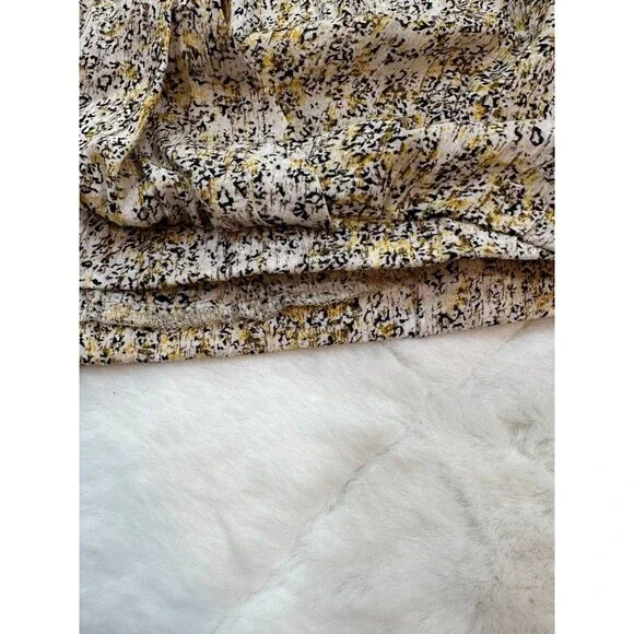 Democracy Women’s Sleeveless Lace-Up Blouse Multicolor Floral Print Size L - Picture 4 of 8